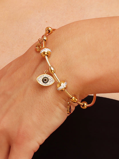 Evil Eye Charm Bracelet