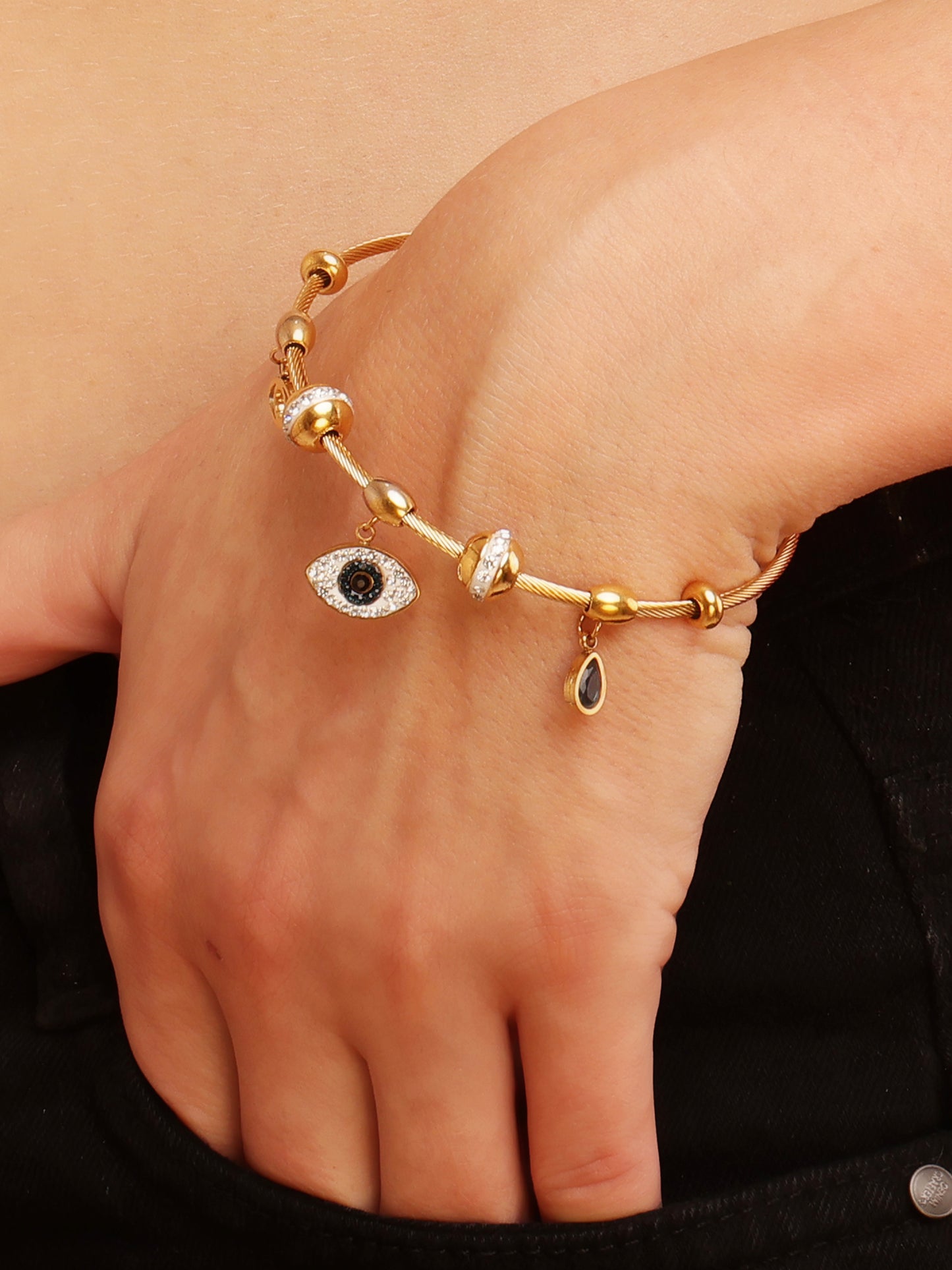 Evil Eye Charm Bracelet