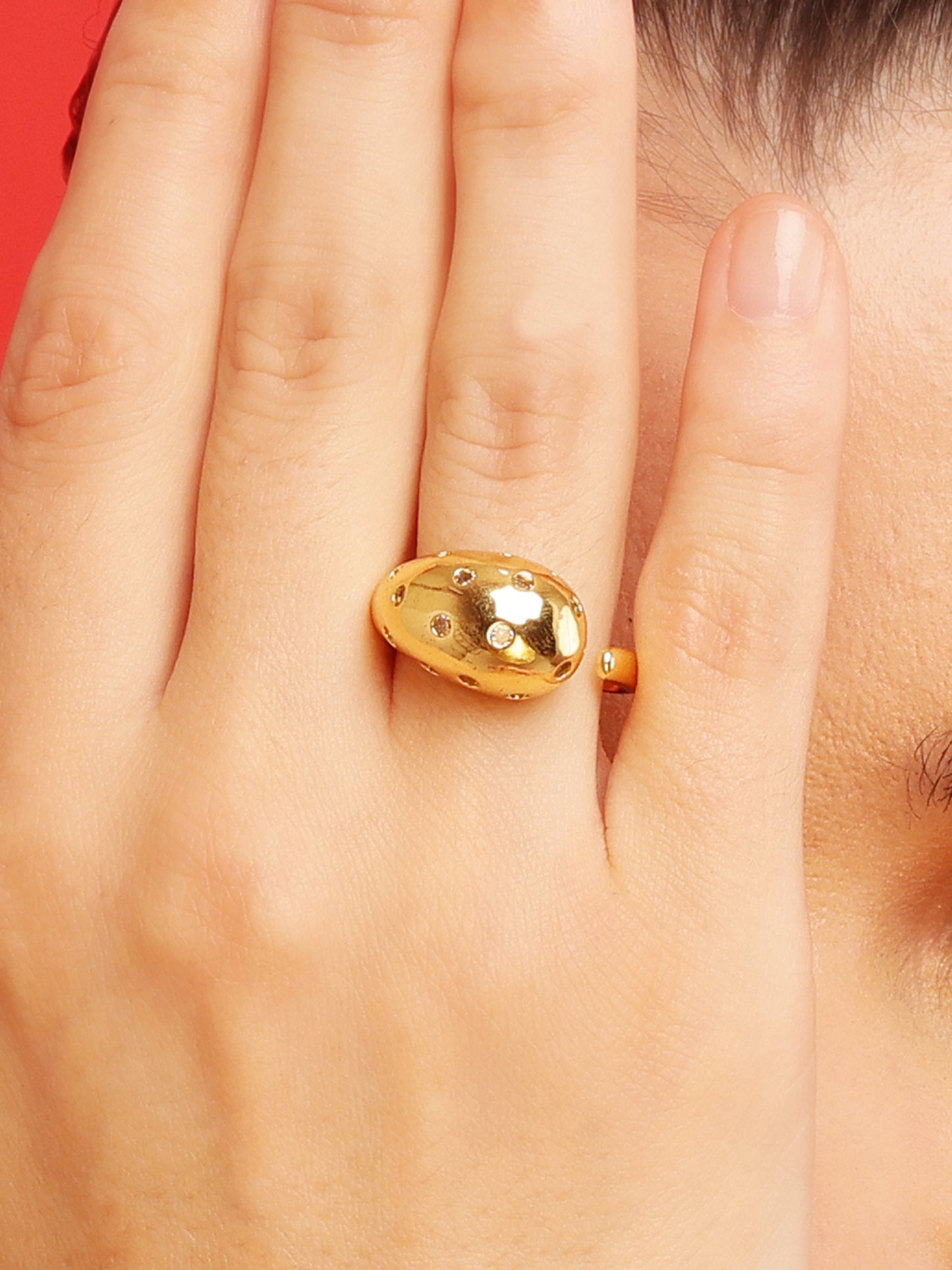 Cosmic Gold Ring