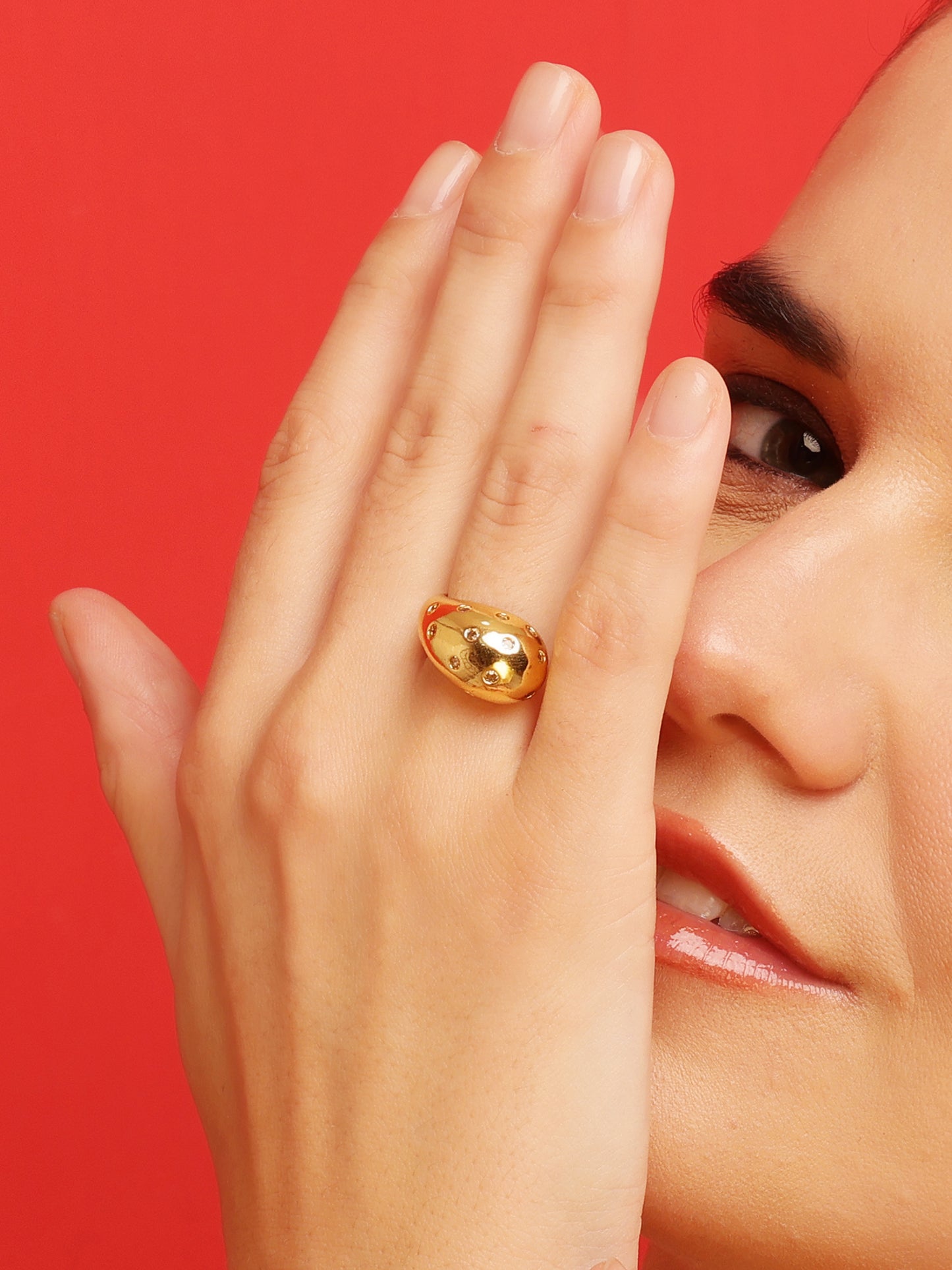 Cosmic Gold Ring