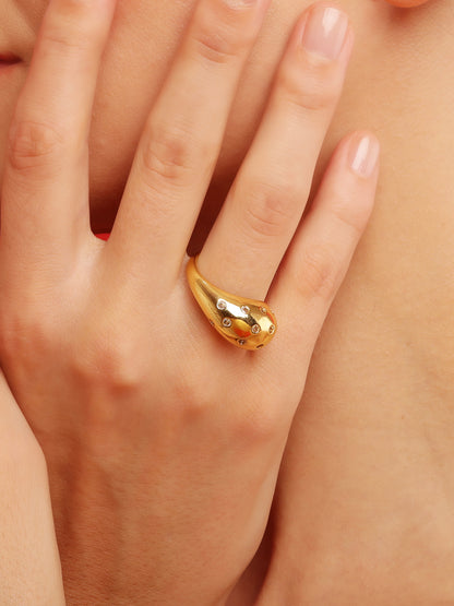 Cosmic Gold Ring