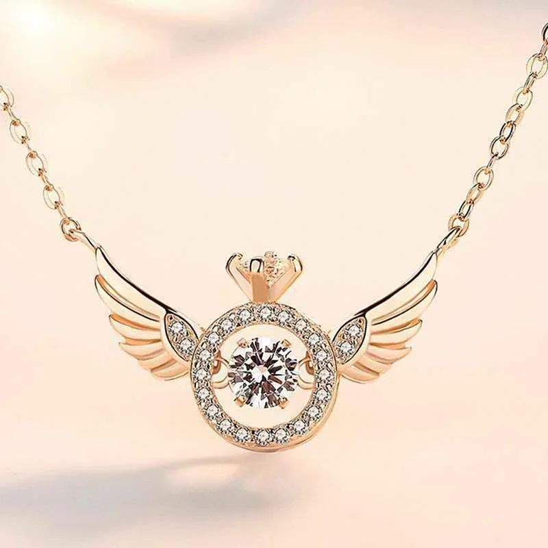 angel wings necklace