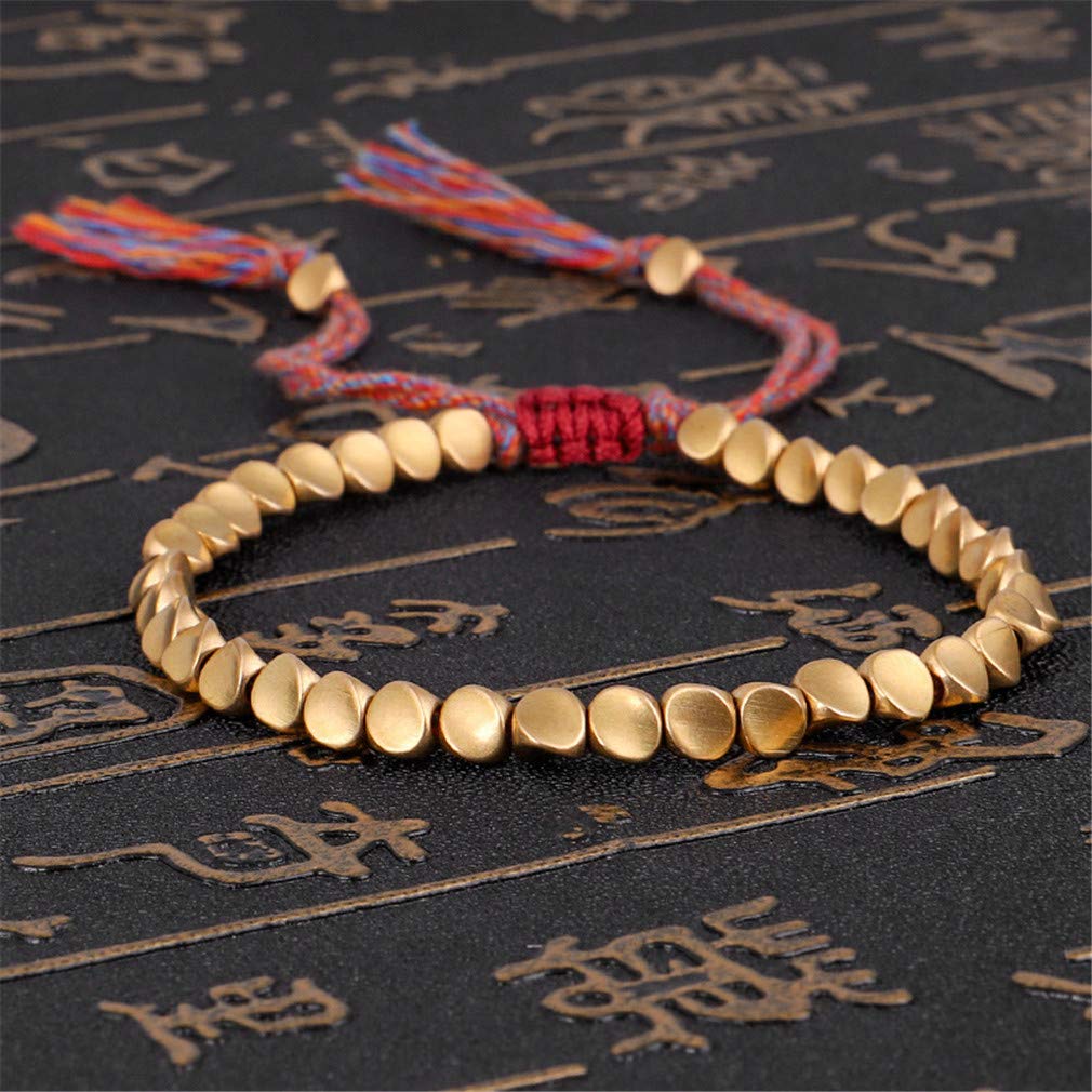 Tibetan copper beads bracelet