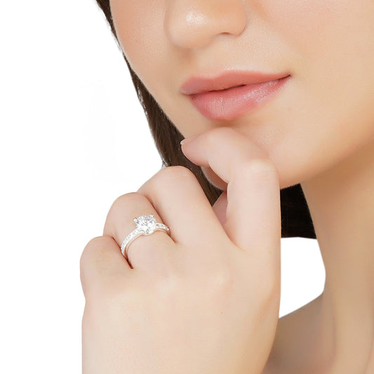 Crystal Zirconia Ring