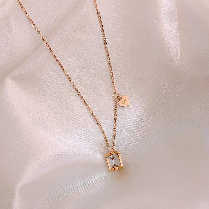 Hourglass Charm Pendant