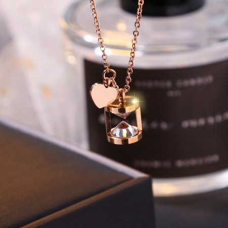 Hourglass Charm Pendant